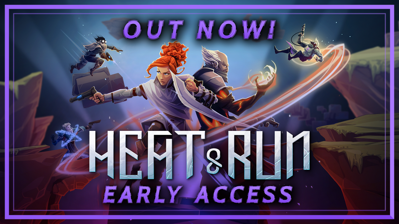 Heatn and Run - Damnatio Games is out now !